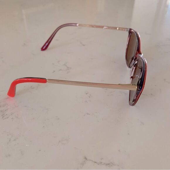 Salsa Red Cat Eye Eyeglasses - Picture 4 of 8